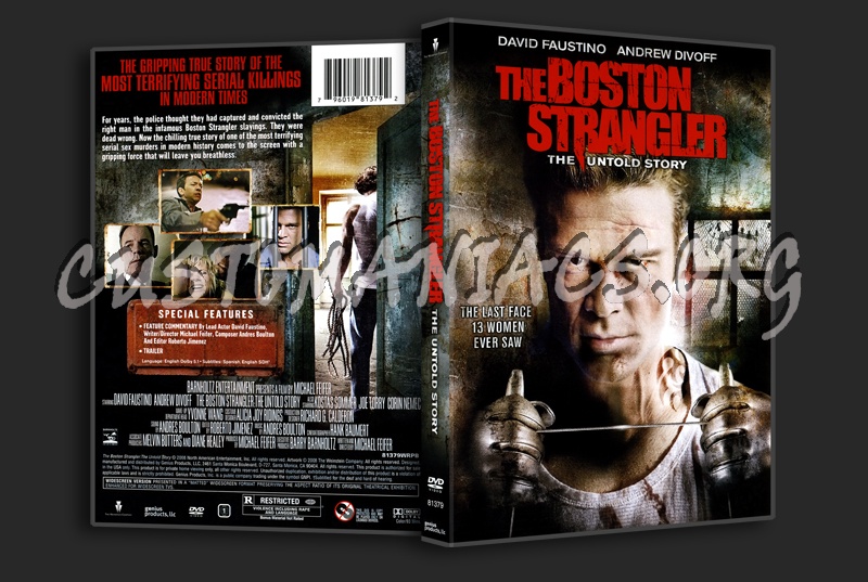 Boston Strangler: The Untold Story dvd cover
