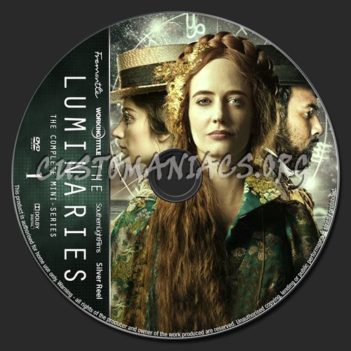 The Luminaries Season 1 dvd label