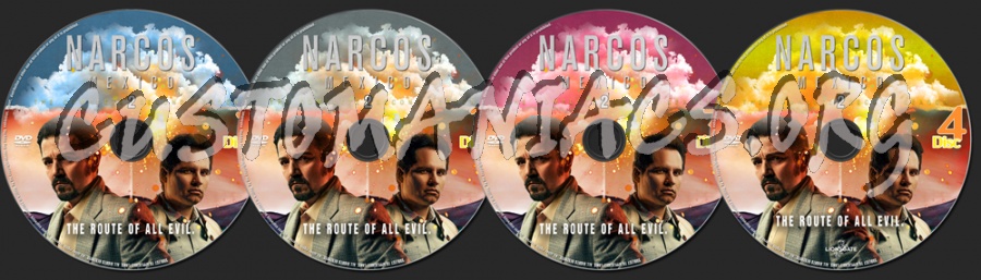 Narcos Mexico Season 2 dvd label