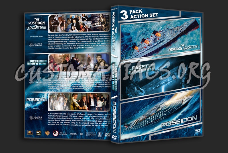 Poseidon Triple Feature dvd cover