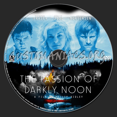 The Passion of Darkly Noon dvd label