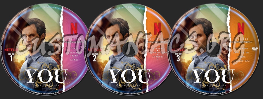 You - Season 1 (2018) dvd label