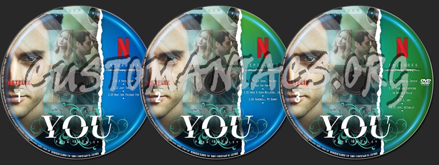 You (2018) - Season 2 dvd label
