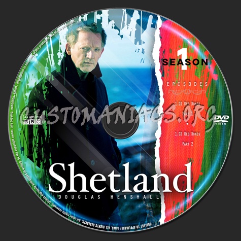 Shetland - Season 1 (2013) dvd label