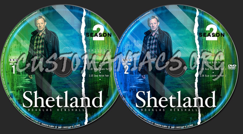 Shetland - Season 2 (2014) dvd label