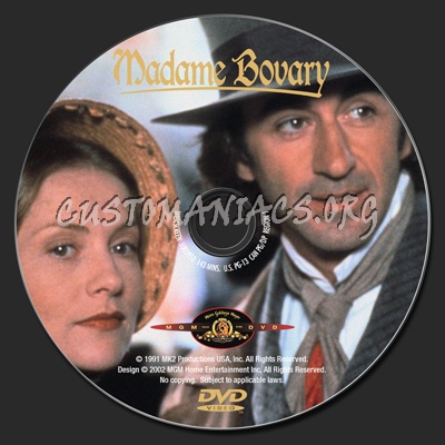 Madame Bovary dvd label