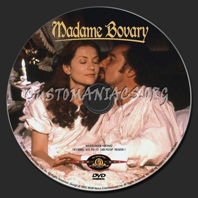 Madame Bovary dvd label