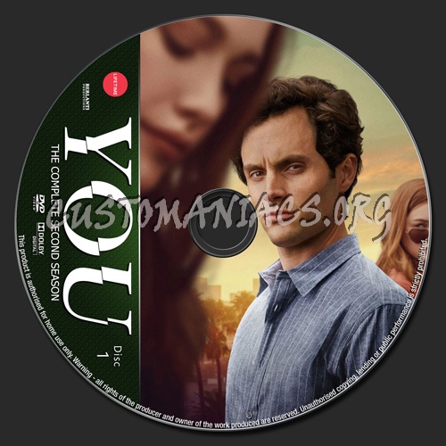 You Season 2 dvd label