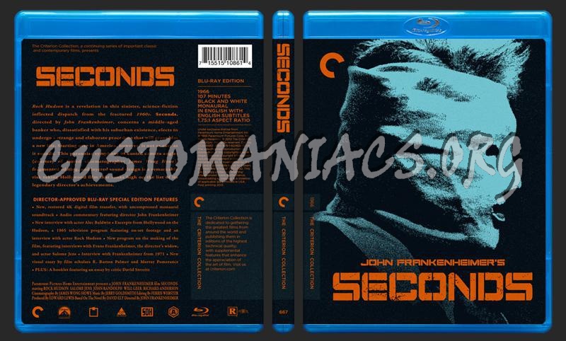 667 - Seconds blu-ray cover