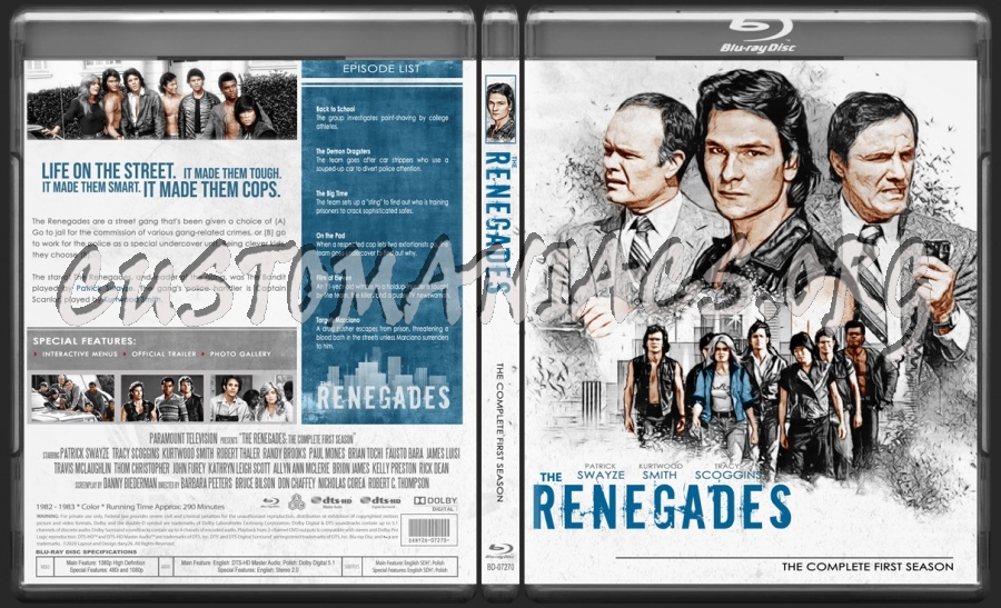 The Renegades - The Complete Collection |TV Collection by dany26| blu-ray cover