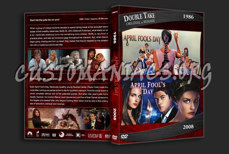 April Fools Day Double Feature dvd cover