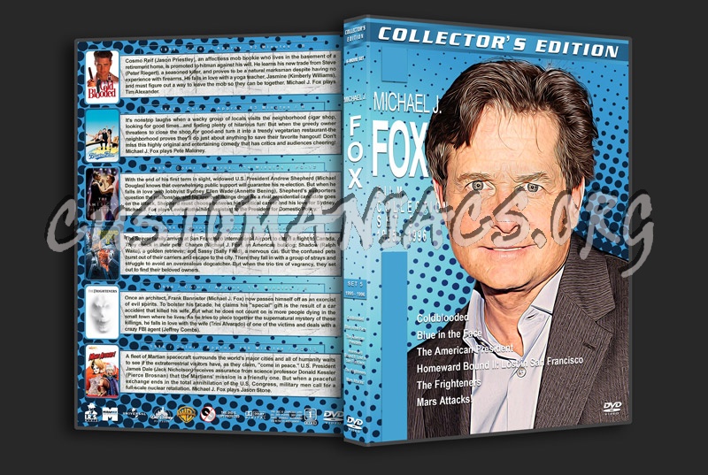 Michael J. Fox Filmography - Set 5 (1995-1996) dvd cover