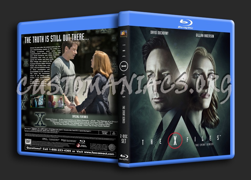 The X-Files Season 10 The Event Series dvd cover