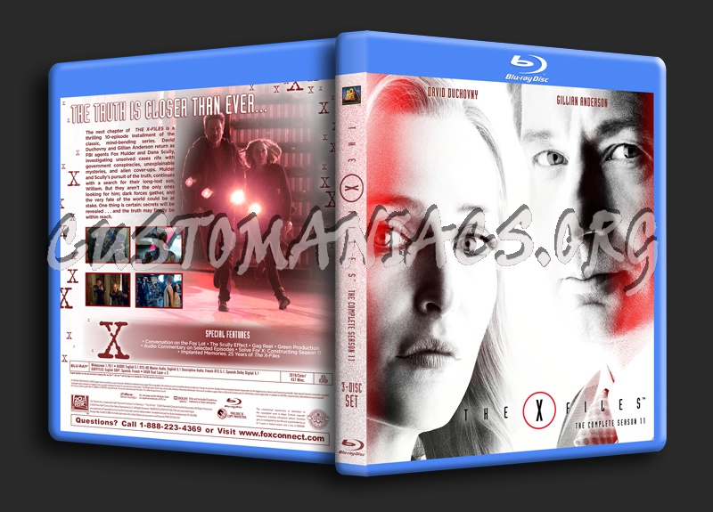 The X-Files Season 11 dvd cover