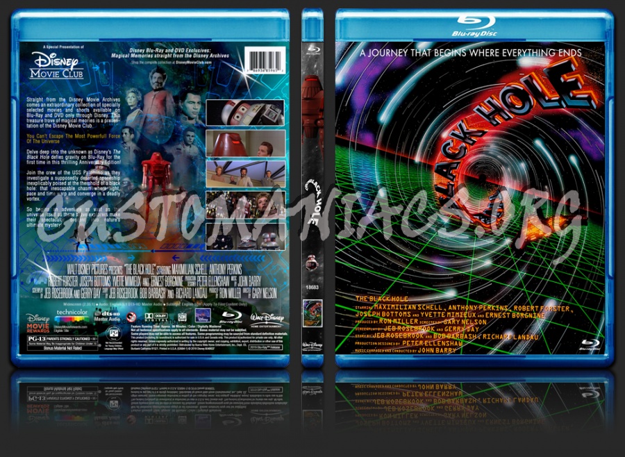 The Black Hole (1978) blu-ray cover