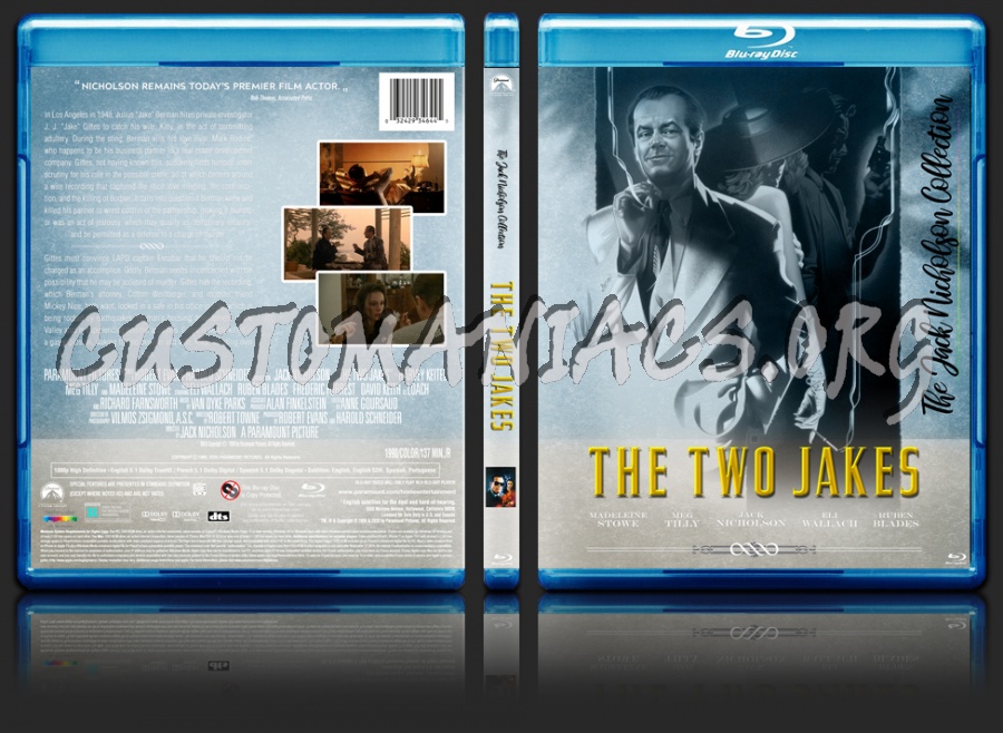 The Two Jakes (1990) blu-ray cover