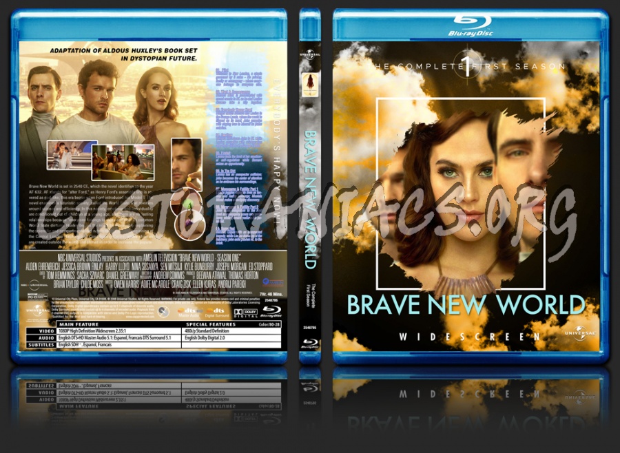 Brave New World (2020) - Season 1 blu-ray cover