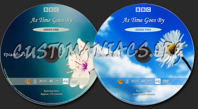 As Time Goes By - Series 1&2 dvd label