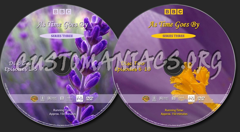 As Time Goes By - Series 3 dvd label