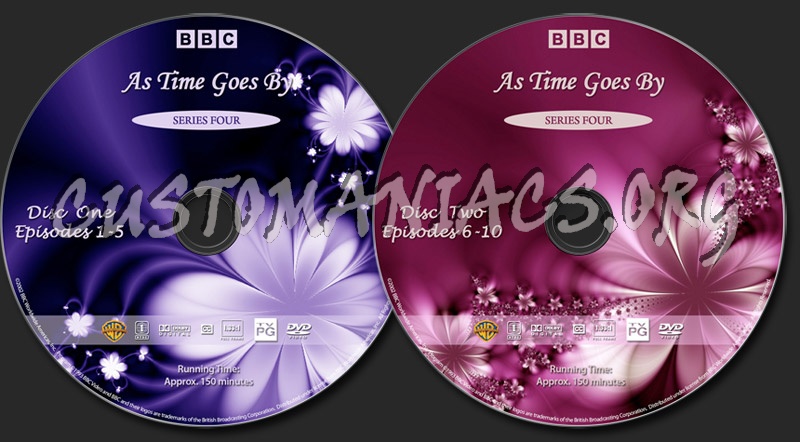 As Time Goes By - Series 4 dvd label