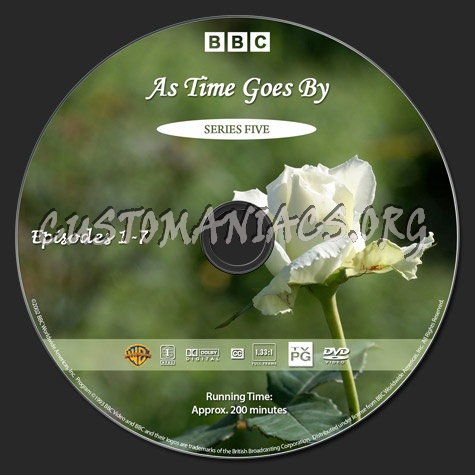 As Time Goes By - Series 5 dvd label