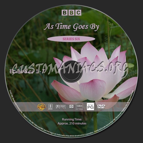 As Time Goes By - Series 6 dvd label