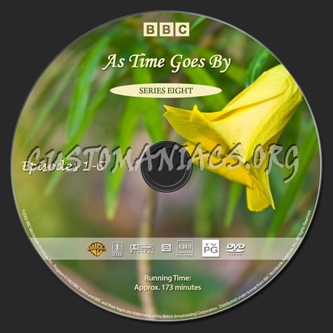 As Time Goes By - Series 8 dvd label