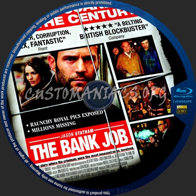 The Bank Job blu-ray label