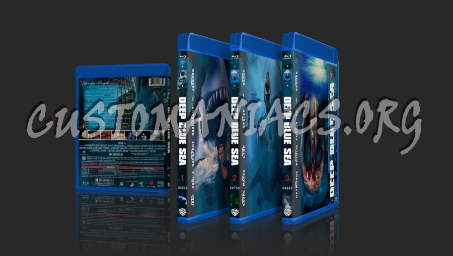 Deep Blue Sea 3 (2020) blu-ray cover