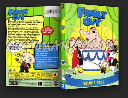 Family Guy - Volume 4 dvd cover