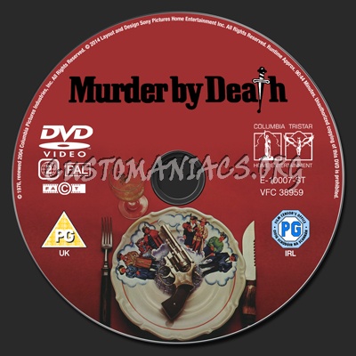 Murder By Death dvd label