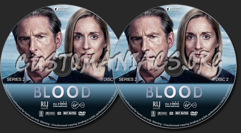 Blood - Series 2 dvd label