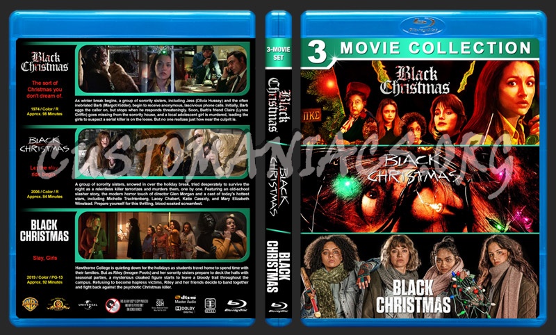 Black Christmas Trilogy blu-ray cover