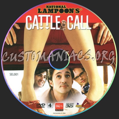 National Lampoon's Cattle Call dvd label