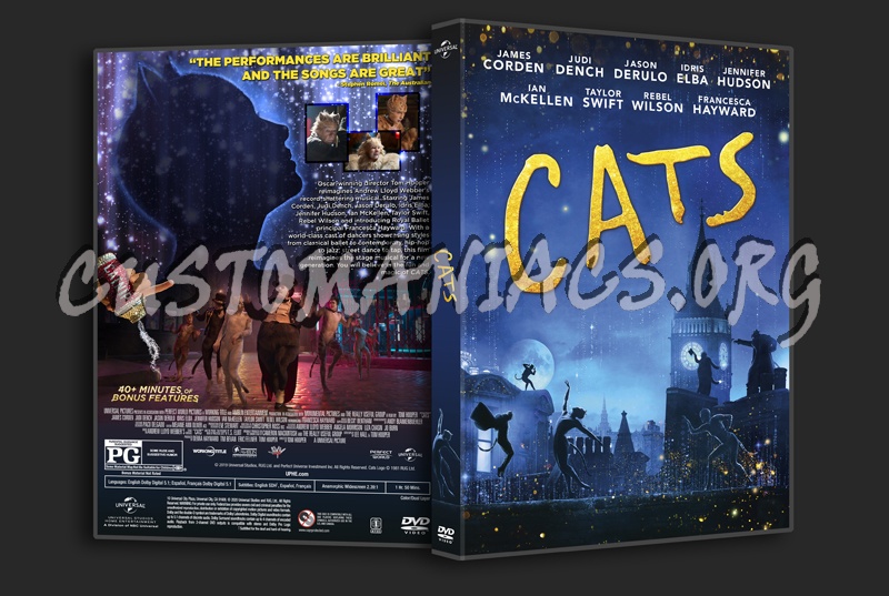 Cats 2019 dvd cover