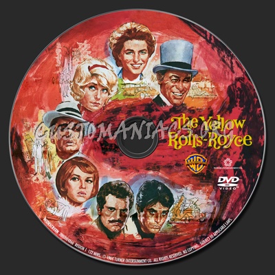 The Yellow Rolls-Royce dvd label