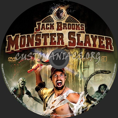 Monster Slayer dvd label