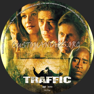 Traffic dvd label