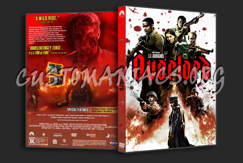 Overlord (2018) dvd cover