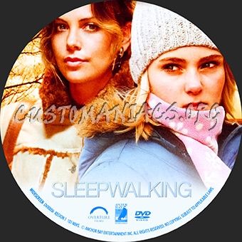 Sleepwalking dvd label