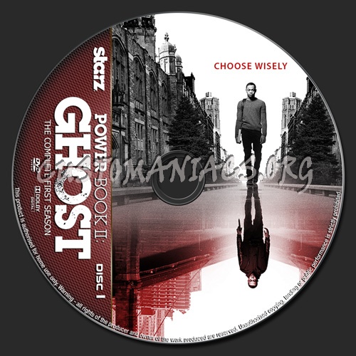 Power Book II:Ghost Season 1 dvd label