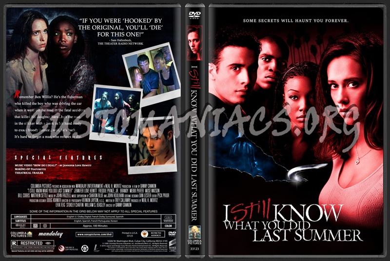 I Still Know What You Did Last Summer dvd cover