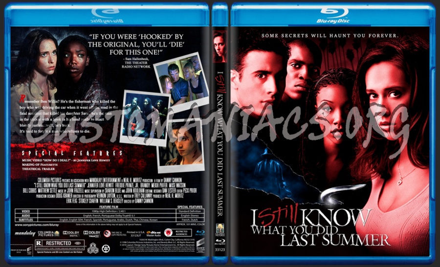 I Still Know What You Did Last Summer blu-ray cover