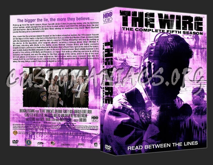 The Wire - Seasons 4 & 5 dvd cover