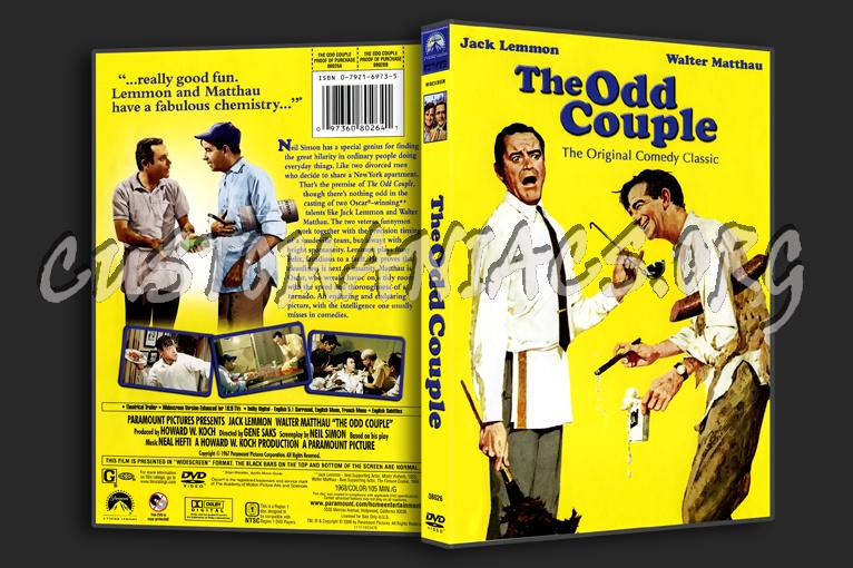 The Odd Couple dvd cover