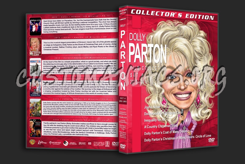 Dolly Parton Filmography - Set 4 (2012-2015) dvd cover