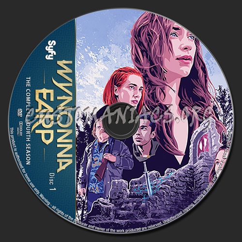 Wynonna Earp Season 4 dvd label