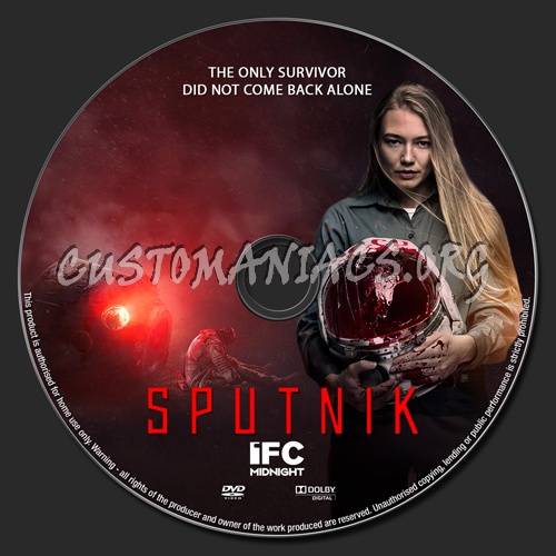 Sputnik dvd label