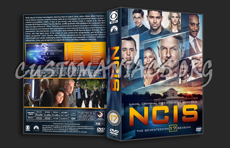 NCIS - Season 17 dvd cover