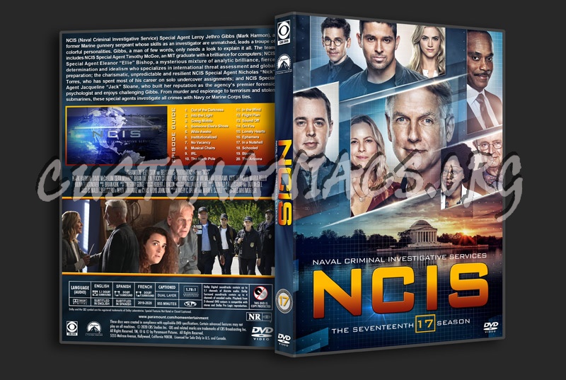 NCIS - Season 17 dvd cover